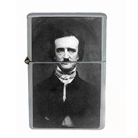 EDGAR Allan Poe Photograph Dual Torch Lighter D-509