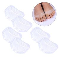 ROSENICE Bunion Splint 3 Pairs Beehive Shaped Forefeet Sleeve Cushions Metatarsal Pads for Feet Pain Relief