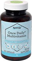 Synergy Once Daily(R) Multi-Vitamin - High-potency multi-vitamin with 21 essential vitamins and minerals with powerful antioxidants such as green tea resveratrol CoQ10 and more - 120 Capsules
