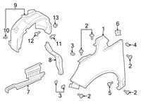 Ford W711289S300 - Rivet