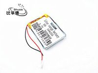 3.7V 2600mah 104255 Lithium Polymer Li-Po Rechargeable Battery for DIY Mp3 MP4 MP5 GPS PSP Bluetooth