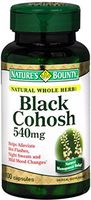 Nature's Bounty Black Cohosh 540 mg Capsules 100 Capsules (Pack of 3)