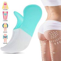 BXYCD Pelvic Floor Muscle Medial Trainer, Inner Thigh Buttocks Exerciser, Bladder Controller Correction Beautiful Buttocks, for Women and Men,Blue