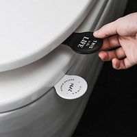 Household Printed Taking Toilet Cover Handle Anti-dirty Sanitary Flip Handle