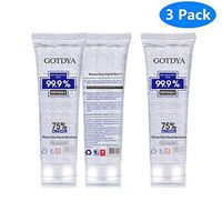 Hand Sanitizer Gel, 3 Pack 80 ml Antibacterial Hand Sanitizer Gel with Pump No Rinse Foam Hand Soap Gel Kill 99.99% of Dirty Stuff, Disposable Refreshing Sanitizer Gel