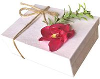 YOU BEAUTIFUL 5" Gift Boxes with Lids - Set of 4 - Hand Decorated, for Birthdays, Bridal Showers, Weddings, Baby Showers, Best Friends, and More (VarietyPak)