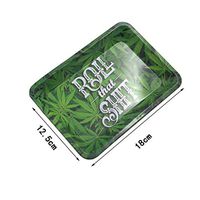 Daxin Roll That Shit Tinplate Metal Rolling Tray,HD Pattern Printed Tobacco Cigarette Holder,Smoking Accessories