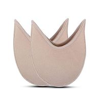 Toe Wrapped Protector Cushion, Dance Ballet Pointe Shoes Toe Pads Caps, Treat Cracked/Hammer Toe/Toe Friction Injury/Calluses/Metatarsal Pad - for Heel, Ballet, Point Shoes Caps Covers (Short)