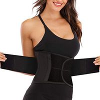 Back Brace Belt Lumbar Support, Back Support Lower Back Brace Provides Back Pain Relief, Adjustable Posture-Support Brace and Double-Compression Belt (#2 Black, Medium)