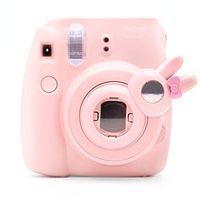 Cute Bunny Selfie and Close Up Lens Shot Mirror for Fujifilm Instax Mini 8 Mini 9 Polaroid PIC-300 Hellokitty Instant Camera (Pink Bunny)