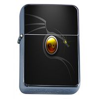 Ying & Yang Chinese Philosophy Flip Top Dual Torch Lighter S6 Smoking Cigarette Yin Yang