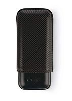 Davidoff Cigar Case R-2 Leader Black Leaf Design