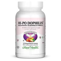 Maxi Health HI-PO Dophilus High Potency Acidophilus Probiotics, 120 Count