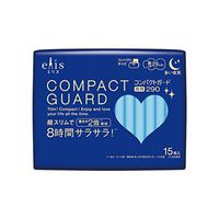 ELIS COMPACT GUARD Sanitary Napkin Heavy Day Overnight 290 W/Wing 15P