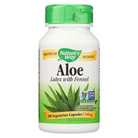 Nature's Way Aloe Vera Latex and Leaf - 100 Vegetarian Capsules