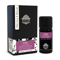 Aroma Tierra Sage Essential Oil (Moldova) - 100% Pure, Natural, Undiluted (10ml)