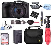 Canon PowerShot SX420 is 20MP 42x Optical Zoom Digital Camera Black + NB-11L Spare Batteries + Accessory Bundle