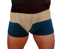 Hernia Gear Right Side Inguinal Hernia Groin Belt Beige (XL 44-48)