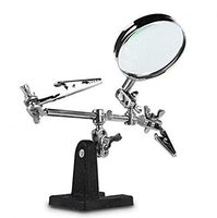 Multi-Function 5X Auxiliary Help Assistant Clip Bracket Desktop Magnifier LIXFDJ Vision Assisted Magnification