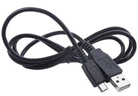 LETO USB PC Charger PLUS Data Cable Cord Lead For Samsung Camcorder HMX-F80 BP HMX-F80 SP