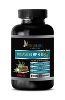 Pain Relief Supplement Organic - Organic Hemp Seed Oil 1000MG - Hemp Oil for Pain Relief - 1 Bottle 120 Liquid Capsules