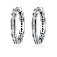 Gifts Round Party Earrings Geometric Fashion Jewelry Hoop Earrings Accessory Good Jewerly Fine Accessories Women Design Designer Novelty Prom Pretty Cute Woman