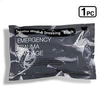 6" Israeli Bandage Vacuum Sterile Compression Bandages for Battle Wound Dressing, 1 Pack