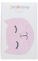 Zoomerang 12 ct Kitty Cat Note Card Set (4 ea of 3 designs)