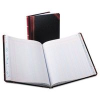 Columnar Accounting Book, 12 Column, Black Cover, 150 Pages, 8 1/8 x 10 3/8