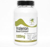 Valerian Root Extract 1000mg ~ 100 Capsules - No Additives ~ Naturetition Supplements