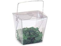 Take Out Pail Clear 12 Count - Large