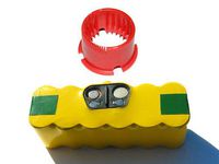 Replacement for iRobot Roomba 611 - AeroVac Battery and Bristle Brush Cleaning Tool - Kit Includes iRobot 1 High Capacity Battery and 1 Bristle Brush Cleaning Tool