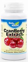 Cranberry Extract Standized - Improves Urinary Tract discomfort. It's Also a Great antioxidant That Supports Cardiovascular Health & Reduces Risk of gastric Ulcer. Supplied by Best In Nature