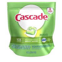 Cascade Dawn Fresh Scent Action Pacs Dishwasher Detergent, 20 Count