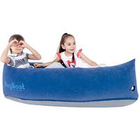Special Supplies Inflatable Compression Boat Lounger for Kids, Sensory Needs Therapy and Reading Lounger, Air Pump and Repair Kit