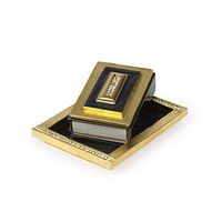 Quest Collection Charcoal and Gold Matchbox Set