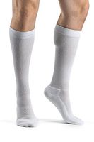 SIGVARIS Men's Cushioned Cotton 182 Calf High Compression Socks 15-20mmHg
