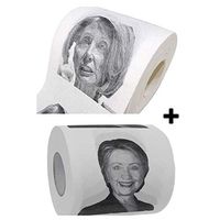 Minch Nancy Pelosi and Hillary Smile Toilet Paper,Novelty Political Gag Gift - Prank Funny Toilet Paper (Nancy Hillary Smile Toilet Paper)