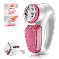 HIZLJJ Fabric Shaver,Electric Lint Remover Rechargeable Fuzz Lint Remover with Free 2 pcs 3-bladed Professional Sweater Shaver Lint Fuzz Pill Bobble Remover for Cloths, Fabrics and Furniture