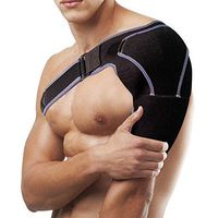 Shoulder Brace - Support and Compression Sleeve for Women and Men HOPAI for Relief AC Joint Pain - Arm Immobilizer Wrap, Stability Strap, Dislocated Sholder