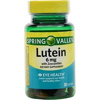 Spring Valley - Lutein 20 mg, 30 Softgels