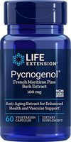 Life Extension Pycnogenol French Maritime Pine Bark Extract 100 Mg 60 Vegetarian Capsules