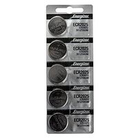 Replacement Batteries Energizer CR2025 for Cayeye, Sigma, Knog, Planet Bike & Mnay Others. Card of 5.