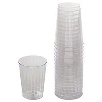 Classicware Tumblers, 10 Oz, Plastic, Clear, 16/bag By: WNA