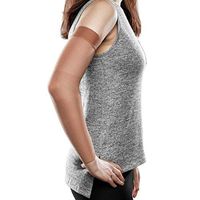 Ease Opaque Lymphedema Firm Arm Sleeve - Small Regular - Sand - 30-40 mmHg