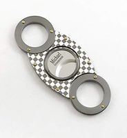 Personalized Engraved Cigar Cutter-Stainless steel Cigar Cutter Black Coating-Holidays, Christmas, Father's day gift