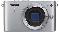 Nikon 1 J2 10.1 MP HD Digital Camera (Silver) Body Only