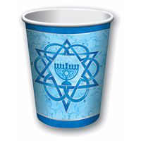 Forum Novelties Chanukah Cups - 9oz