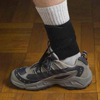 Foot Drop Dorsi-Strap Pro Black