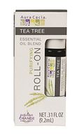 Aura Cacia Roll-On Essential Oil Blend, Tea Tree, 0.31 Ounce (Pack of 12)